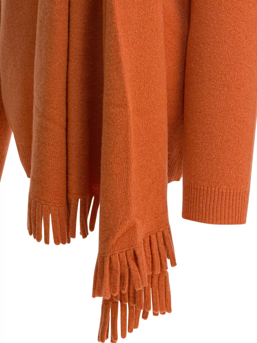 Sandbeige Wool Knit Sweater