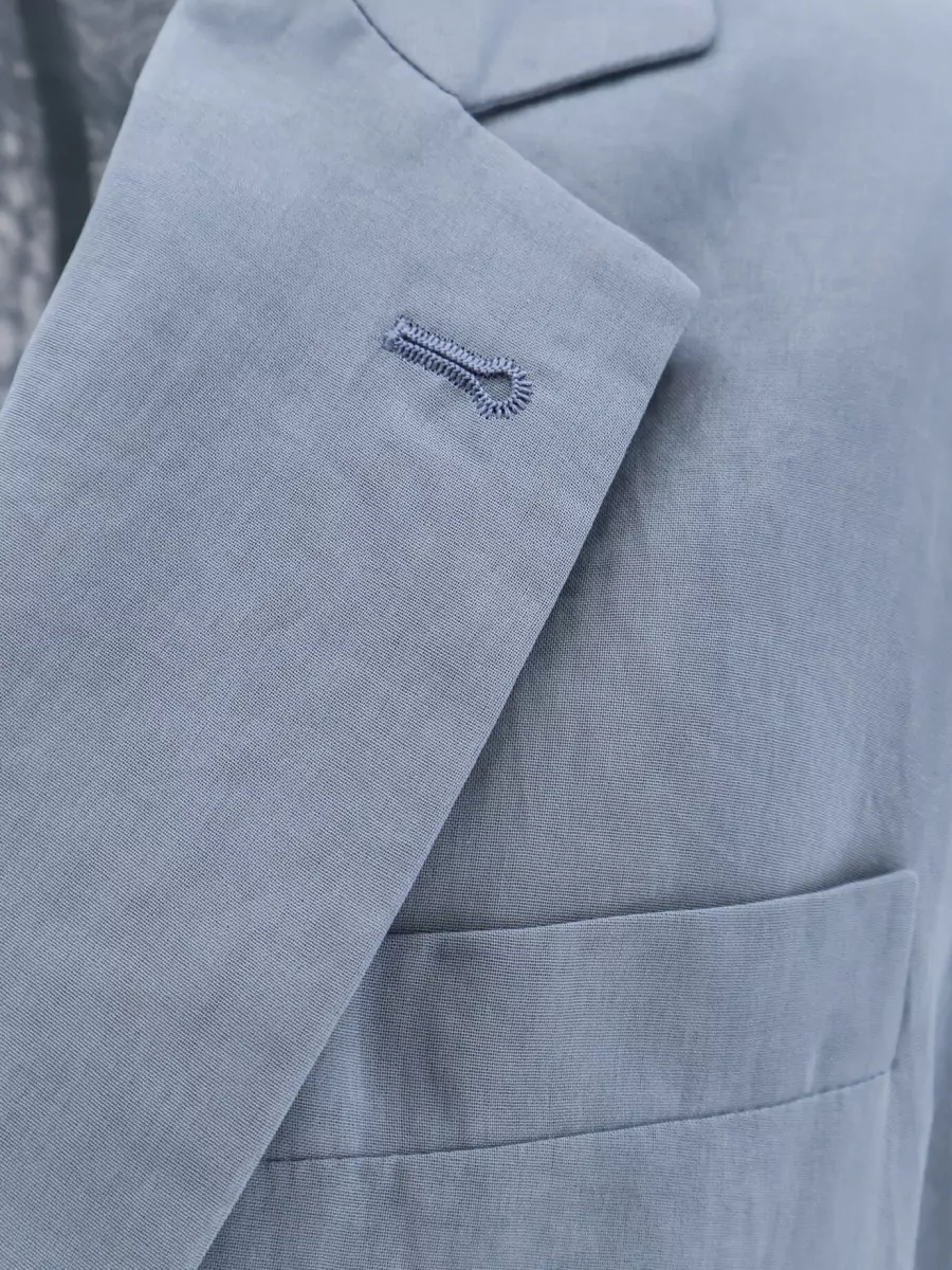Brunello Cucinelli Deconstructed Cotton Blazer