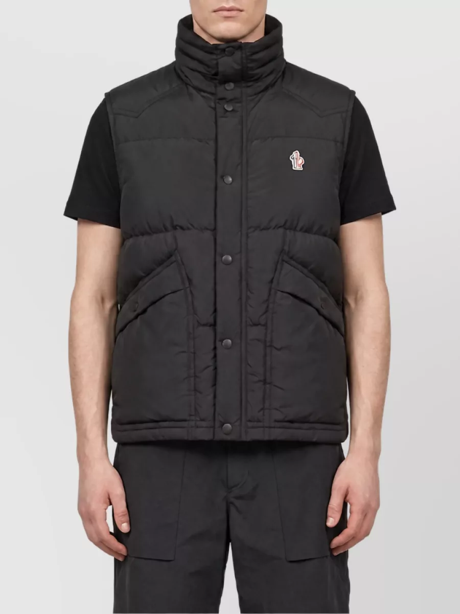 Moncler Grenoble feather-padded sleeveless vest