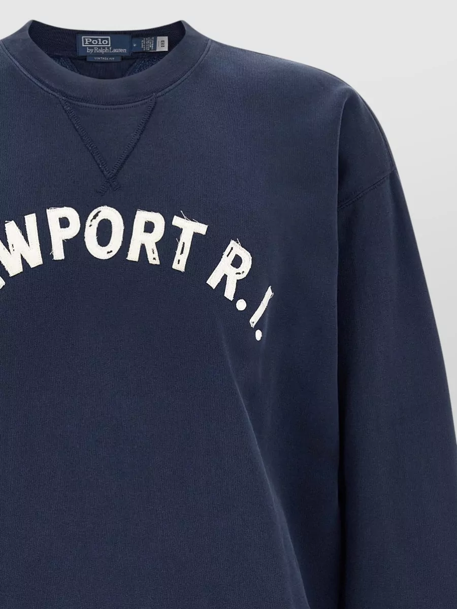 Polo Ralph Lauren Cotton-Blend Logo-Print Sweatshirt
