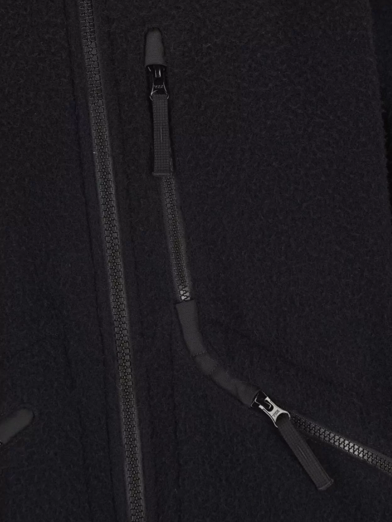 Stone Island Hooded Coat With Ribbed Cuffs And Pockets