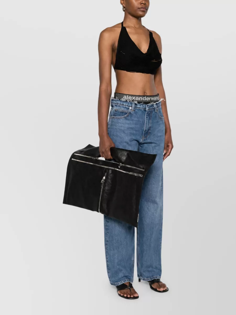 Alexander Wang Large Leather Clutch Bag