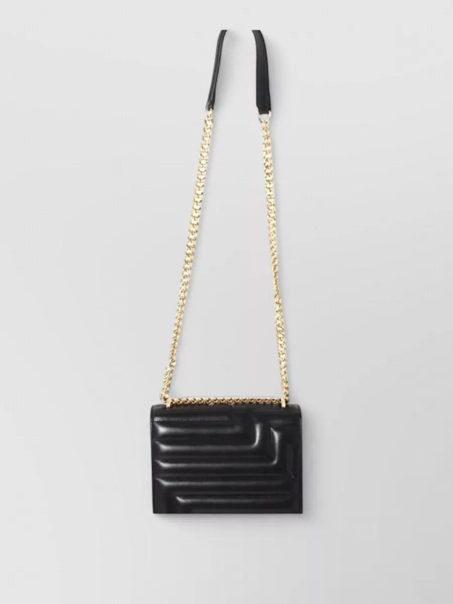 Jimmy Choo Avenue Leather Shoulder Bag