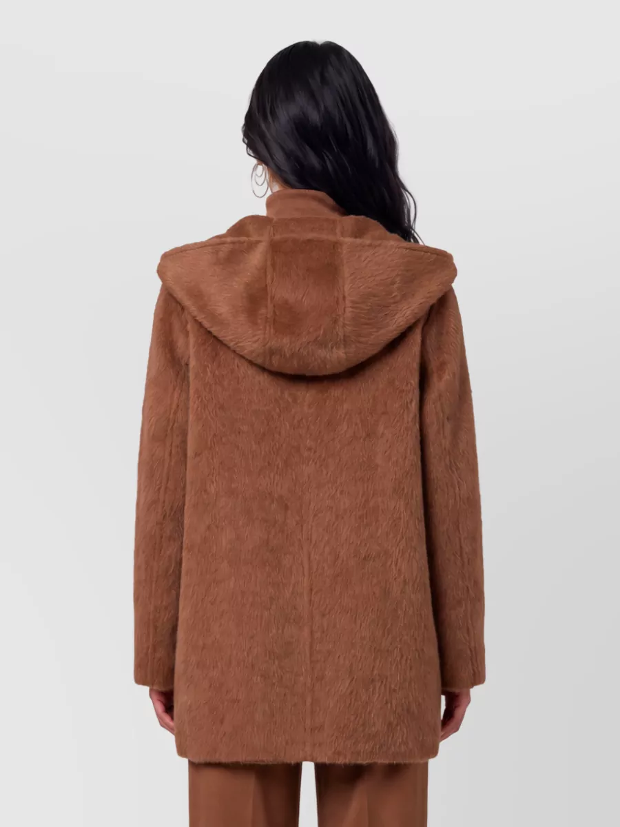 Max Mara Camel Hair Mohair Short Coat
