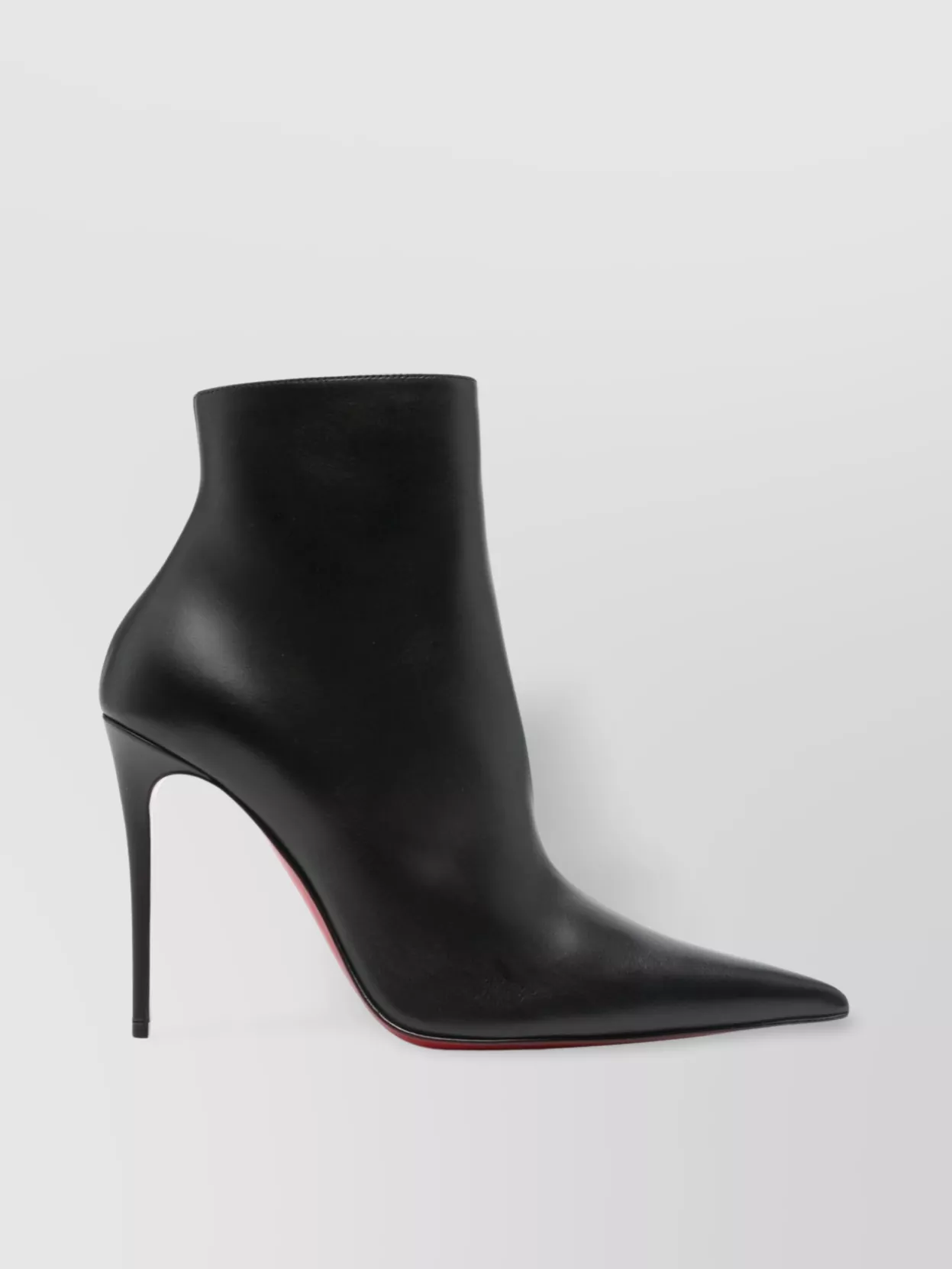 Christian Louboutin So Kate Booty High Heels Ankle Boots In Black Leather