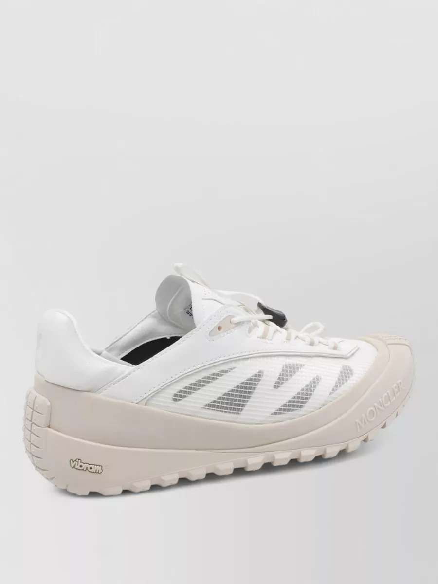 Moncler Trailgrip Low Top Sneakers Leather Mesh