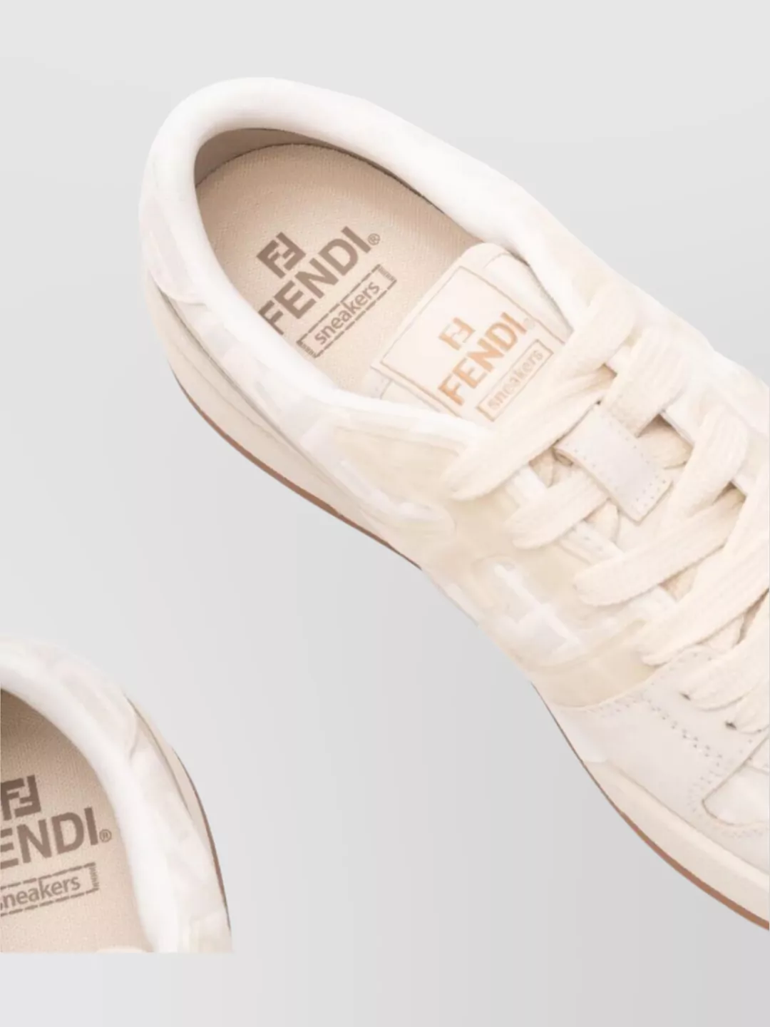 【関税＆送料込み】Fendi Ff Jacquard And Suede Match Sneake Fendi Match Ff Jacquard & Suede Platform Sneaker – Bluefly