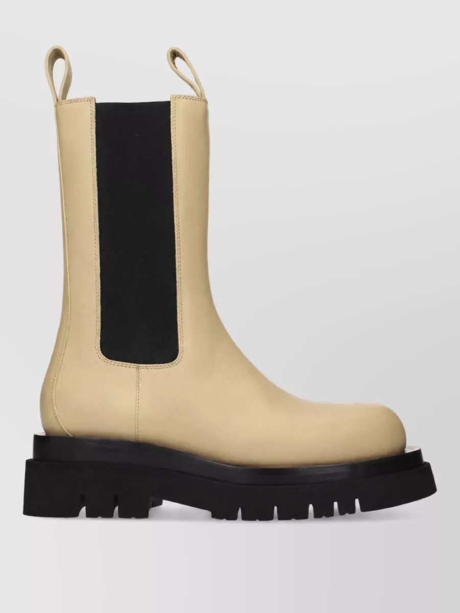 Bottega Veneta Leather Lace-Up Ankle Boots