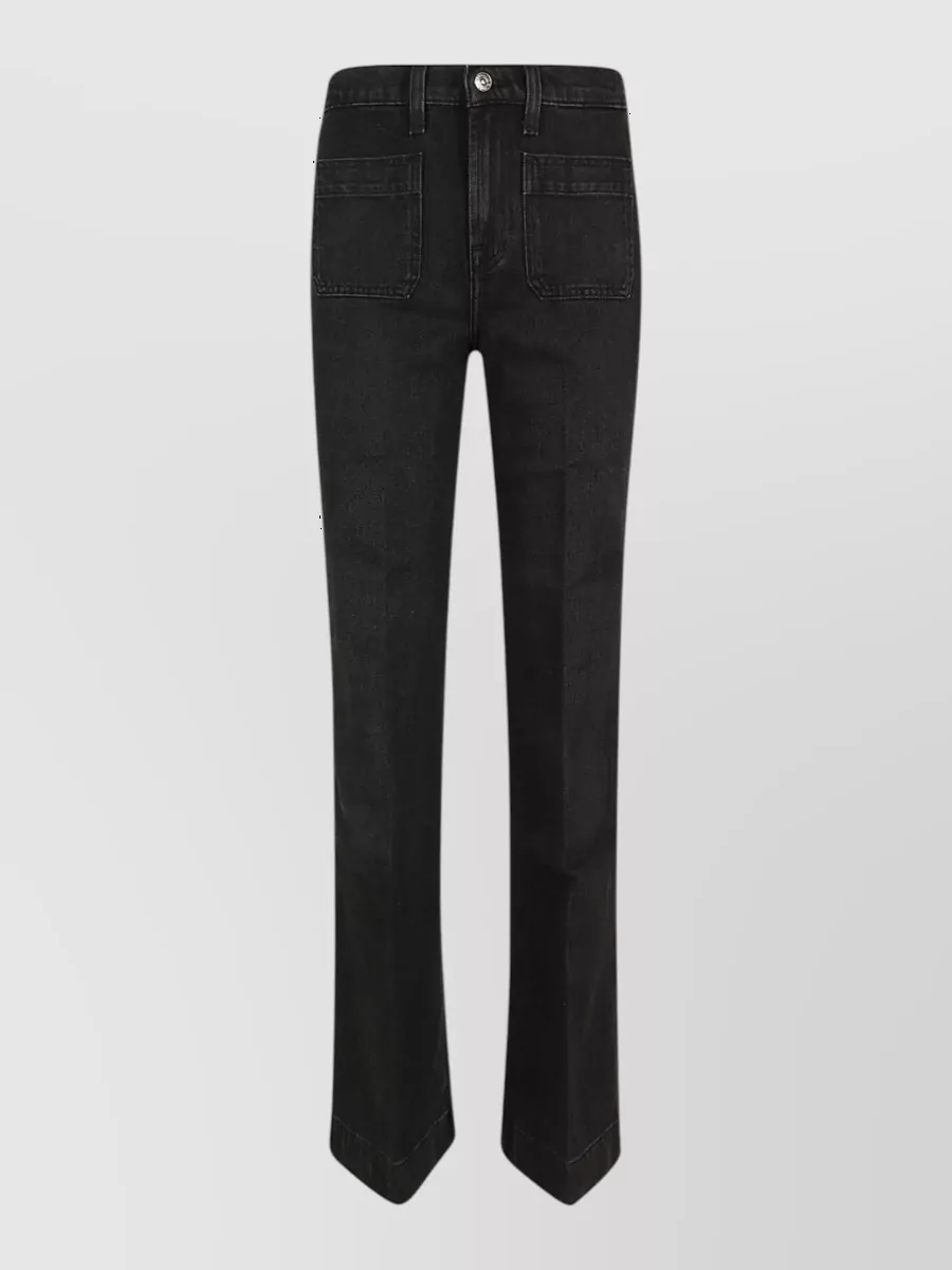 7 For All Mankind denim modern dojo wide-leg jeans