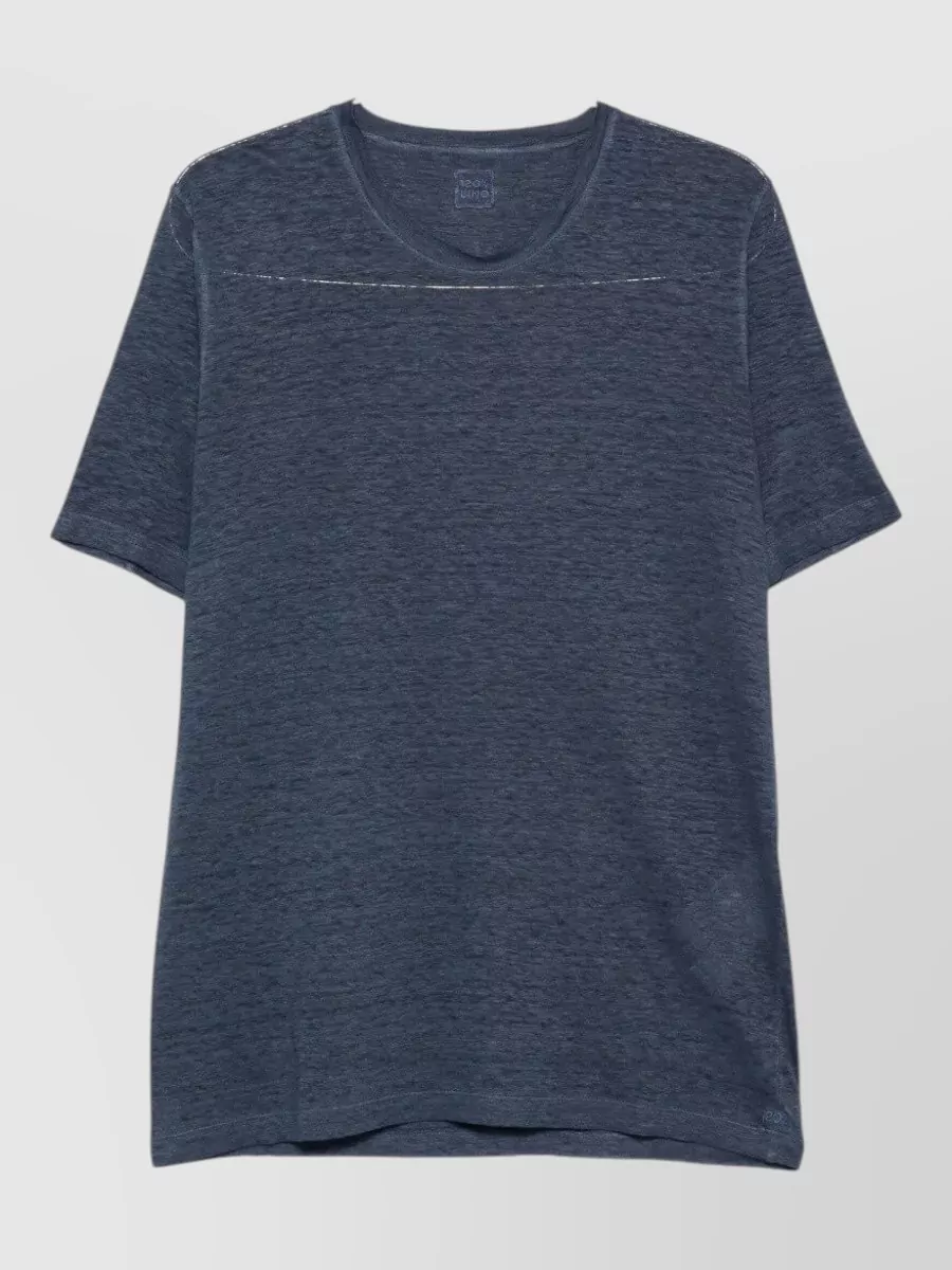 120% Lino Linen Short-Sleeve T-Shirt
