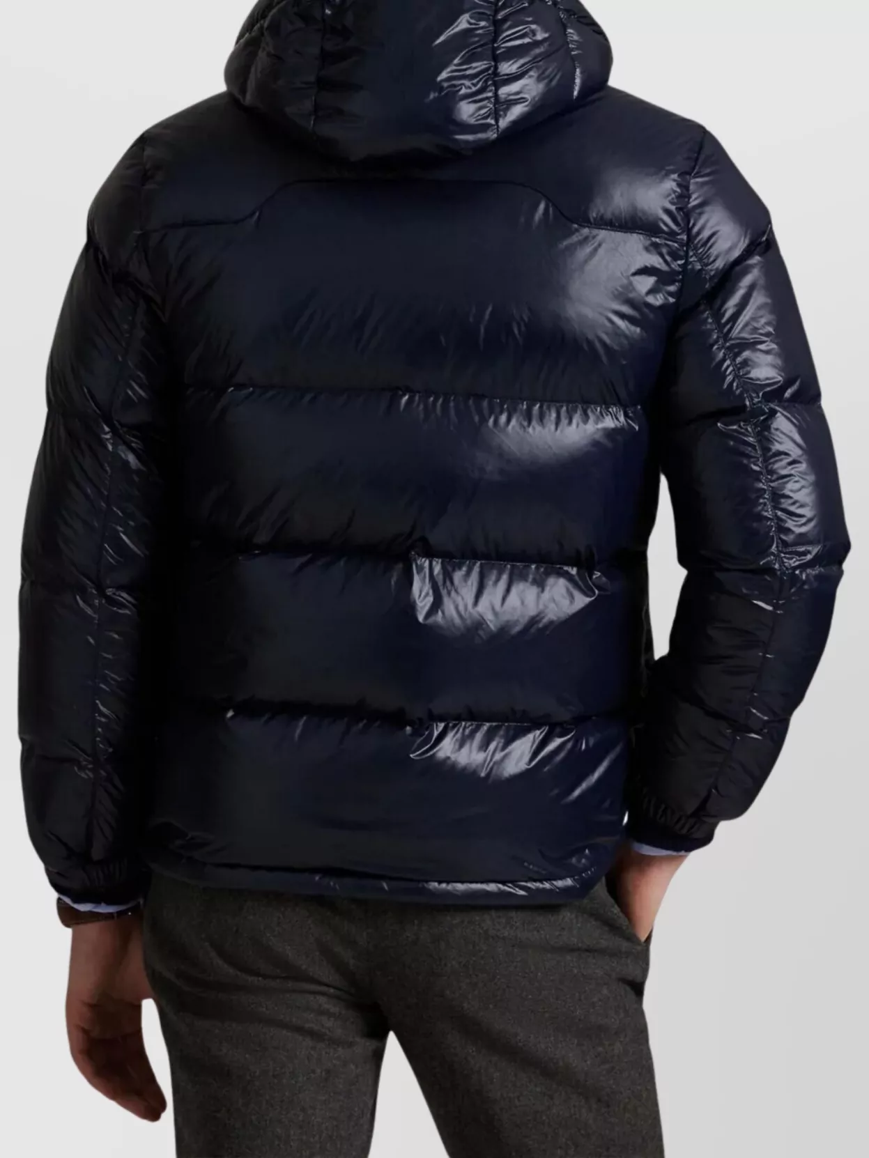 Polo Ralph Lauren Hooded Quilted Bomber Jacket Pockets