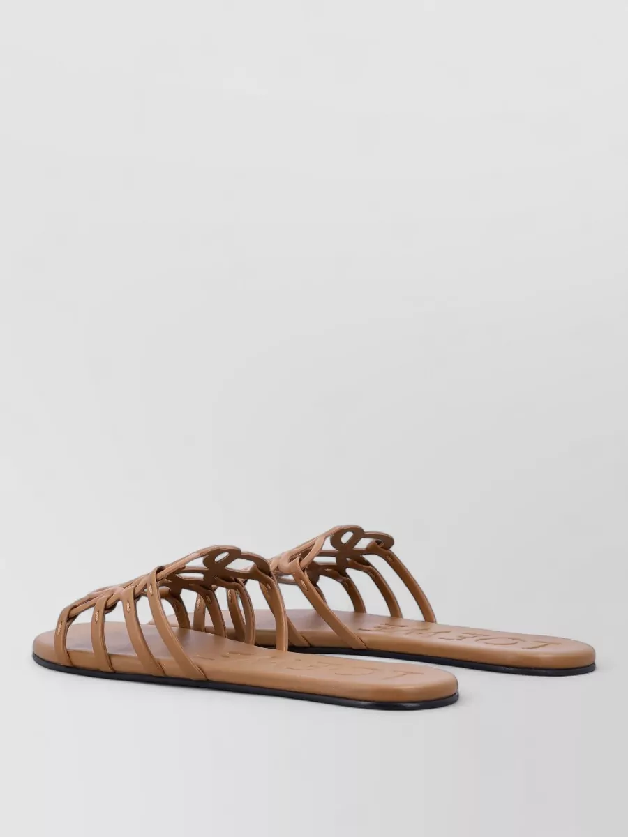 Loewe Leather Slide Sandals