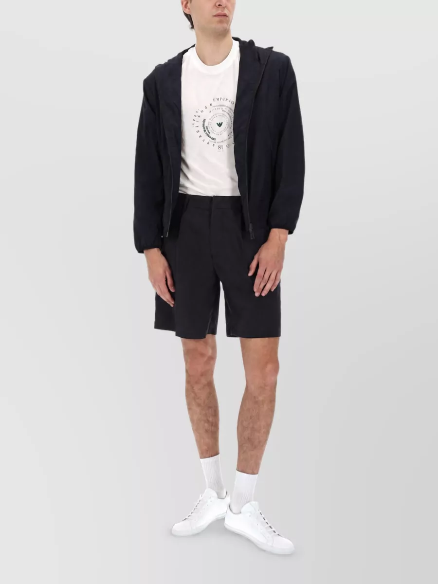 Emporio Armani Cotton Swim Shorts