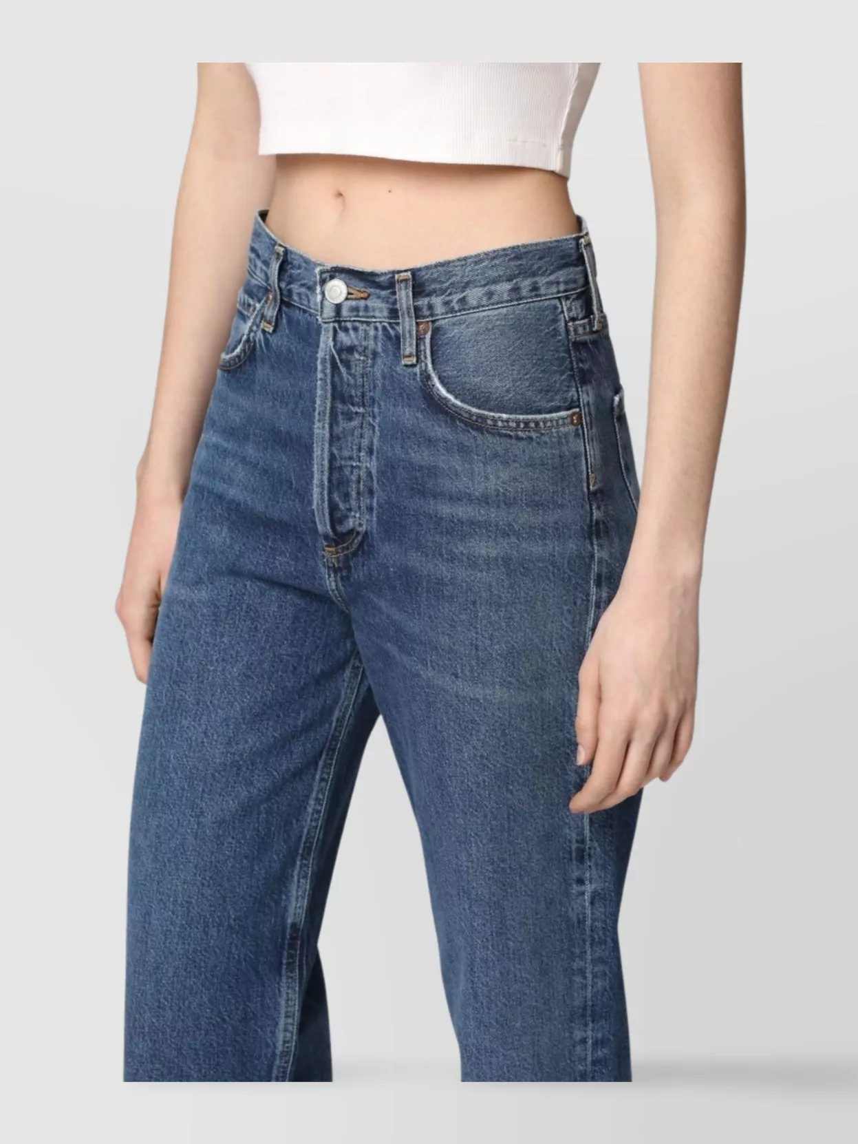 Agolde Straight-Leg Jeans Five Pockets