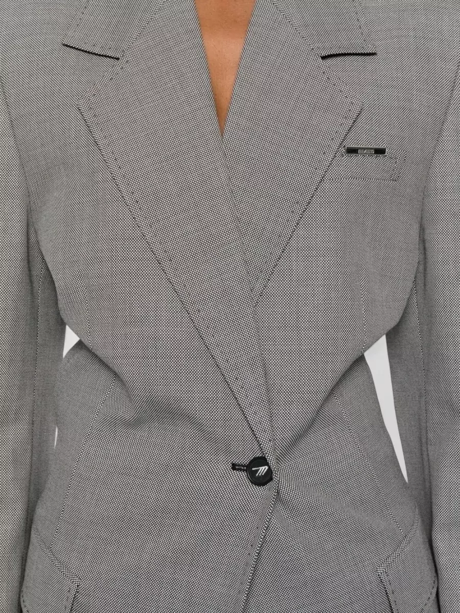 The Attico Single-Breasted Blazer