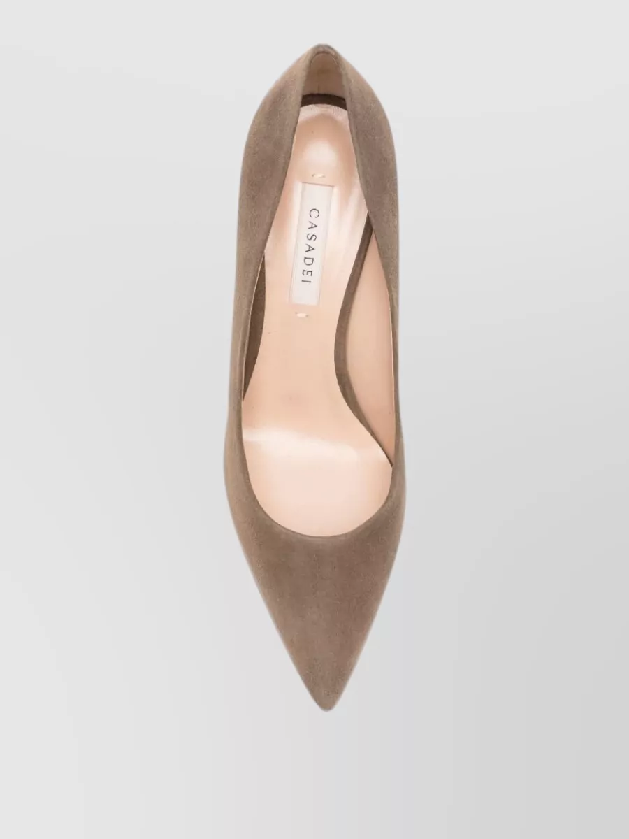 Casadei Suede High Heel Pumps