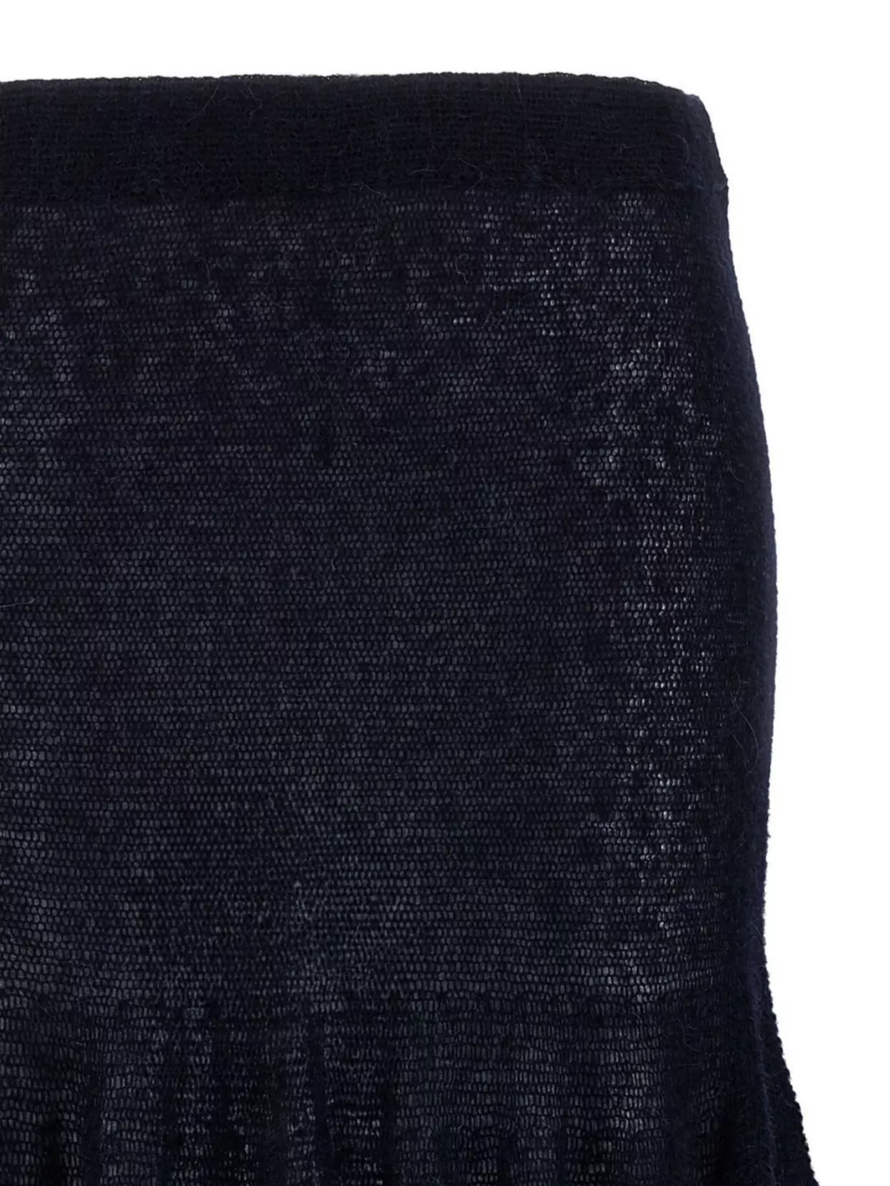 Magda Butrym Knitwear 16 Skirt Elastic Waistband In Blue