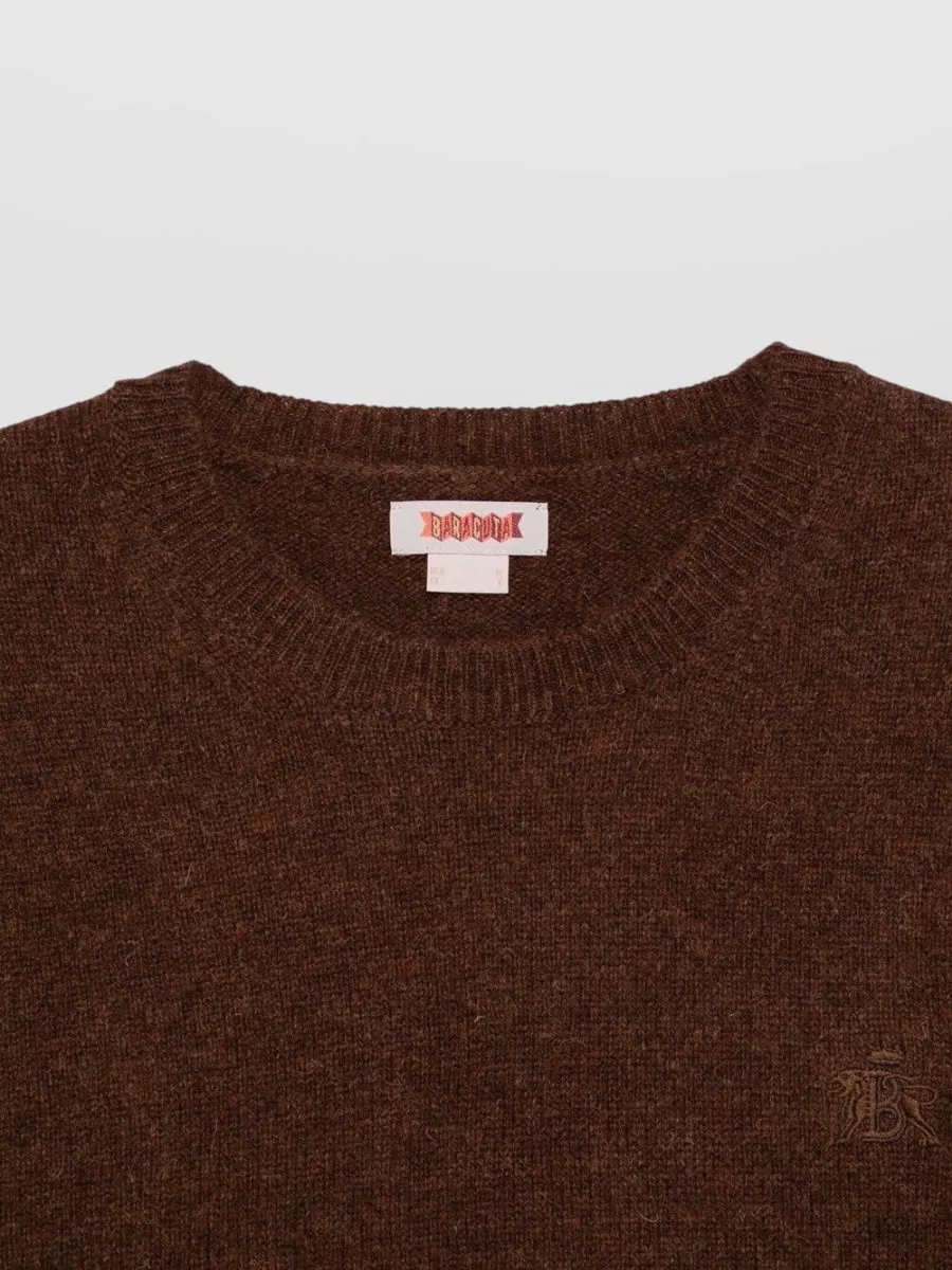 Baracuta Virgin Wool Crew-Neck Jumper