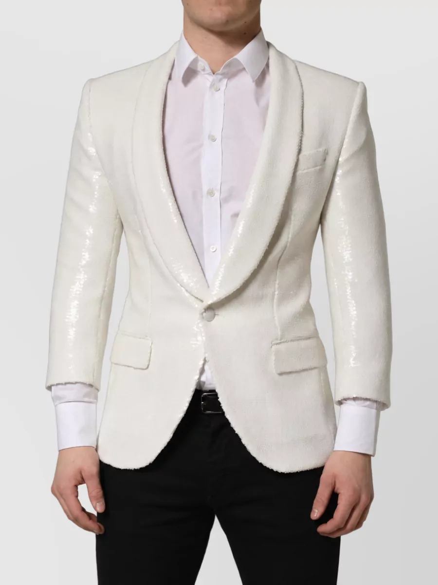 Dolce&Gabbana viscose single breasted blazer