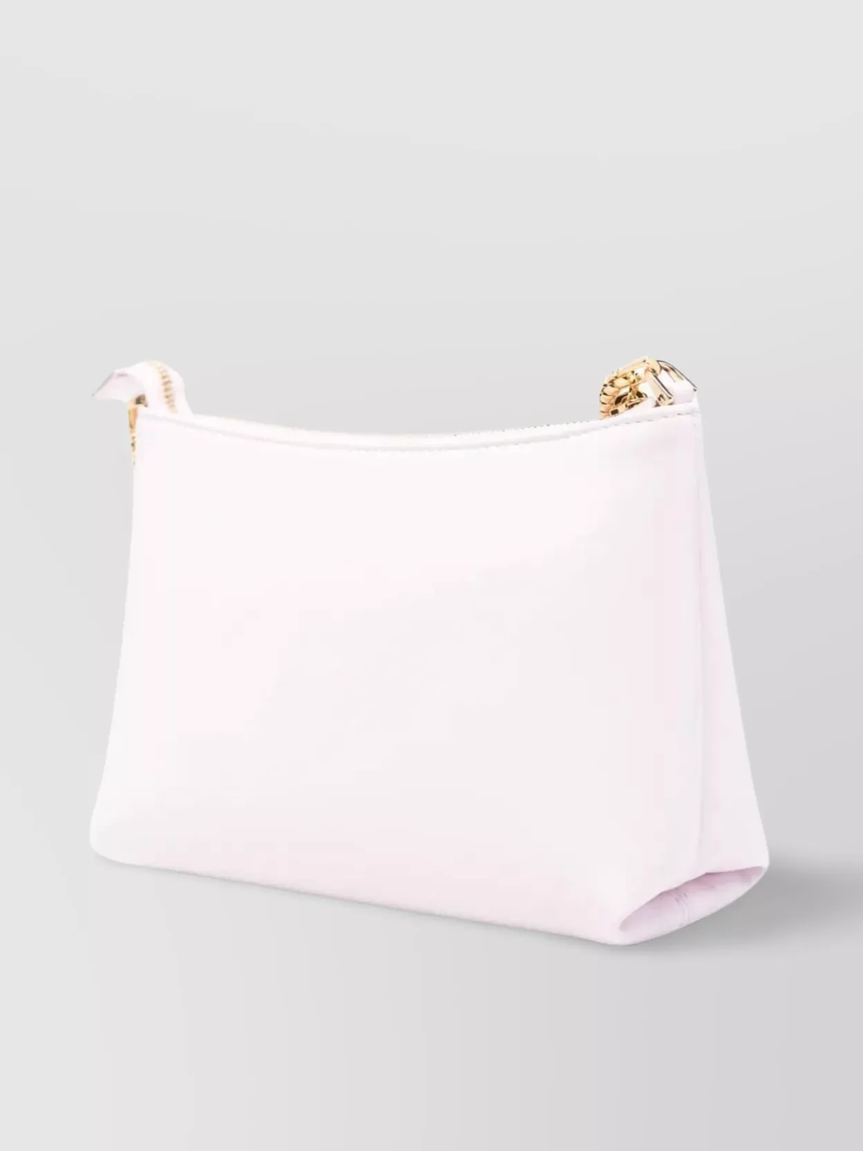 Shop Ferragamo Mini Crossbody Bag With Bow Detail And Chain Strap In White