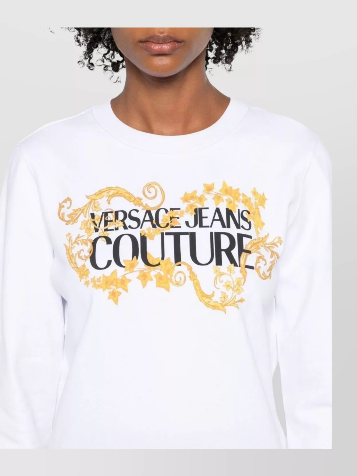 Versace Jeans Couture Baroque Cotton Fleece Logo
