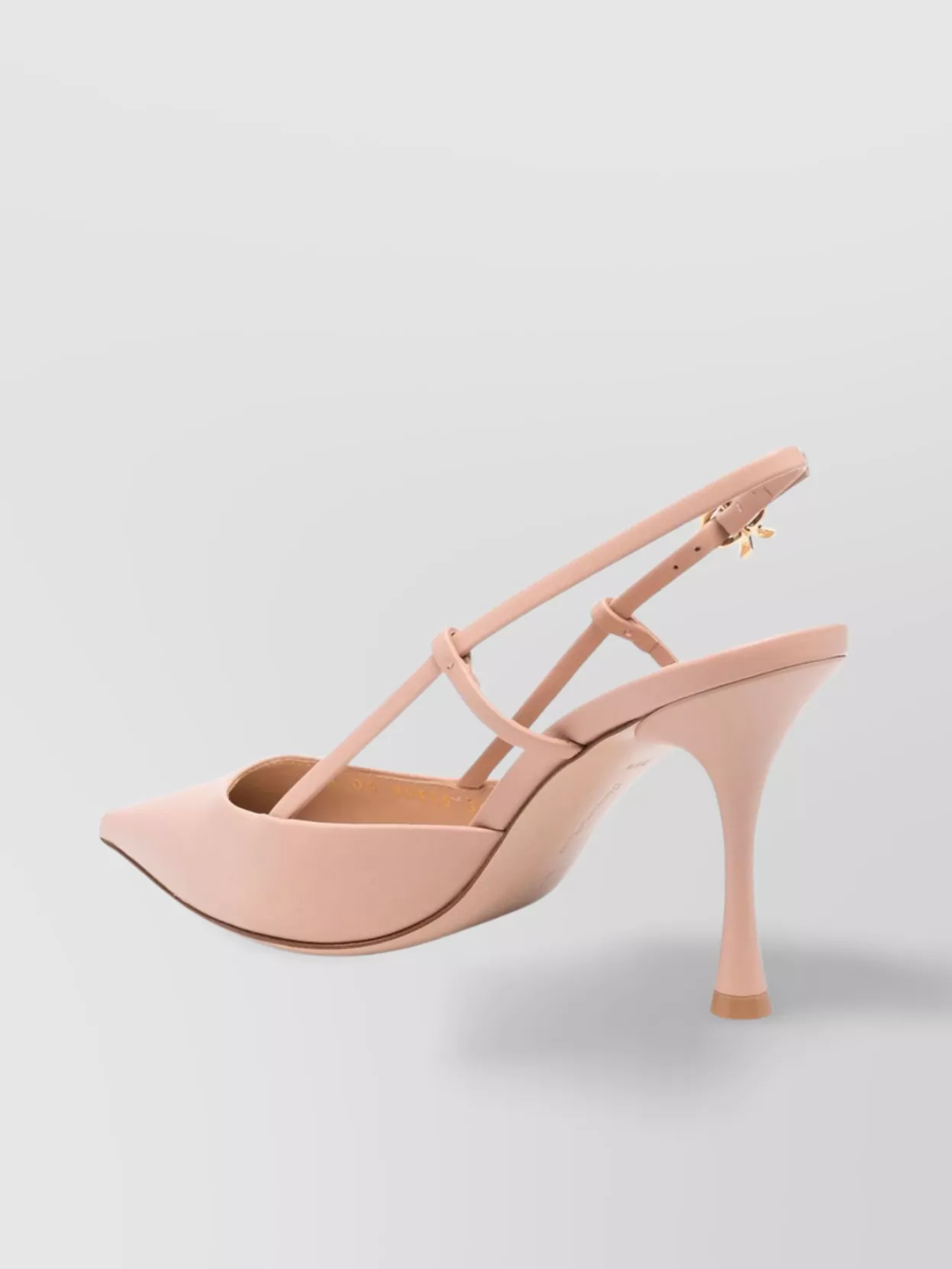 Gianvito Rossi Calf Leather Pointed-Toe Slingback Pumps