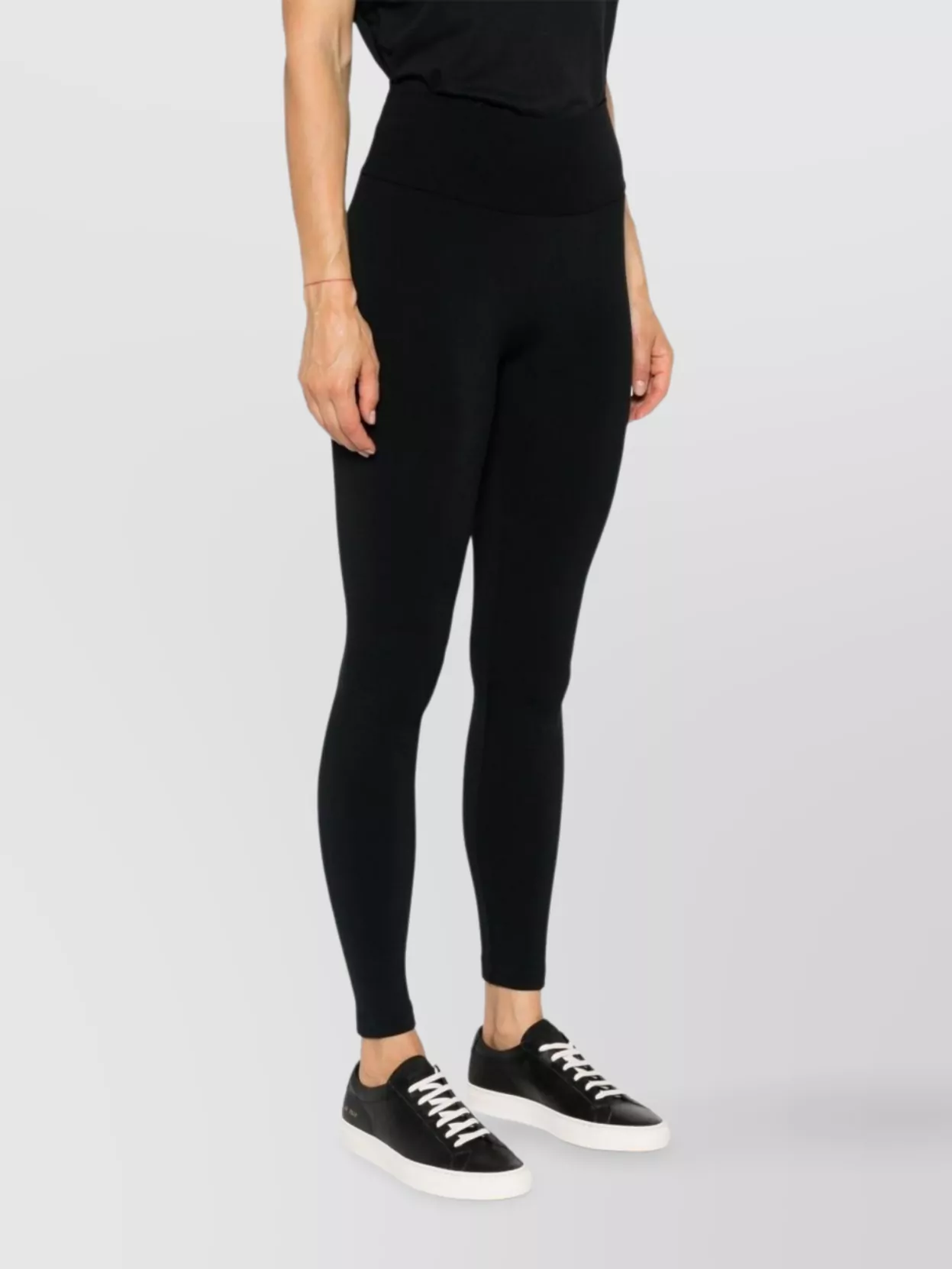Wolford Tailored High Rise Stretch Leggings In Black
