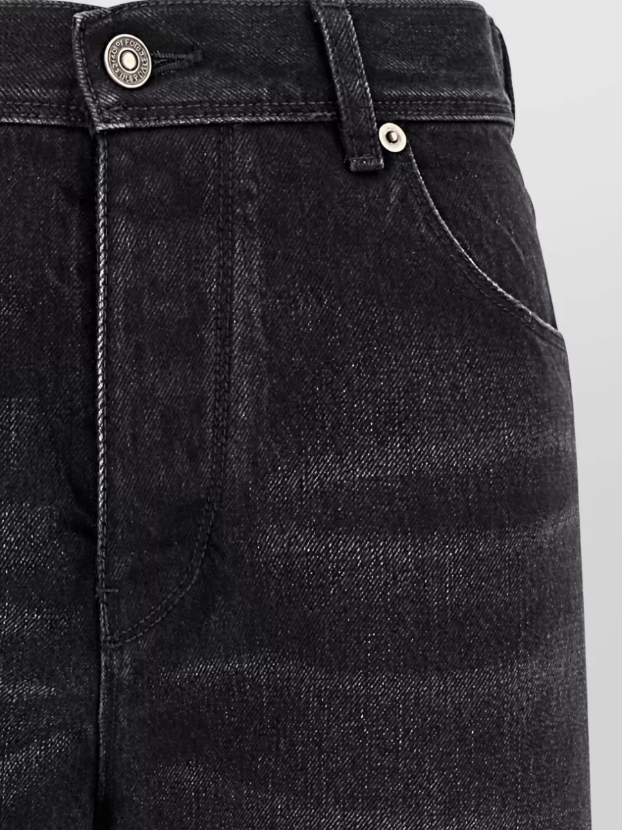 Fendi denim straight-leg jeans