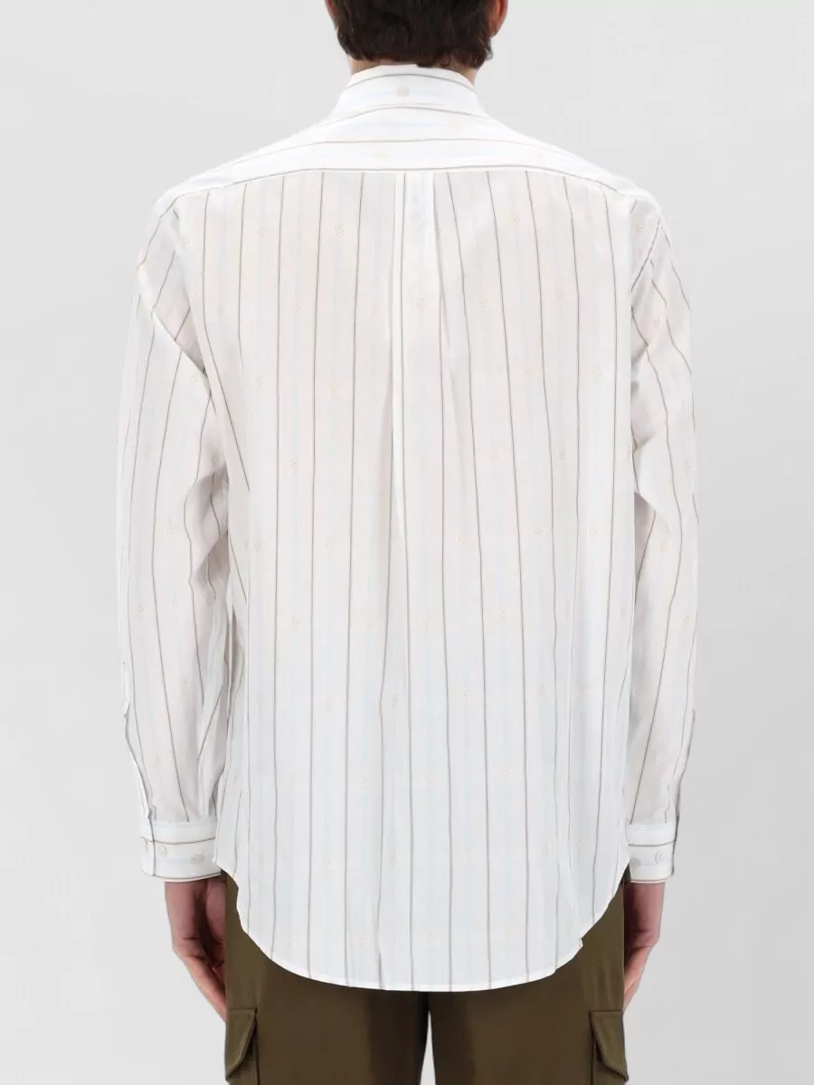 Drôle De Monsieur Monogram Shirt Regular Fit Long Sleeves