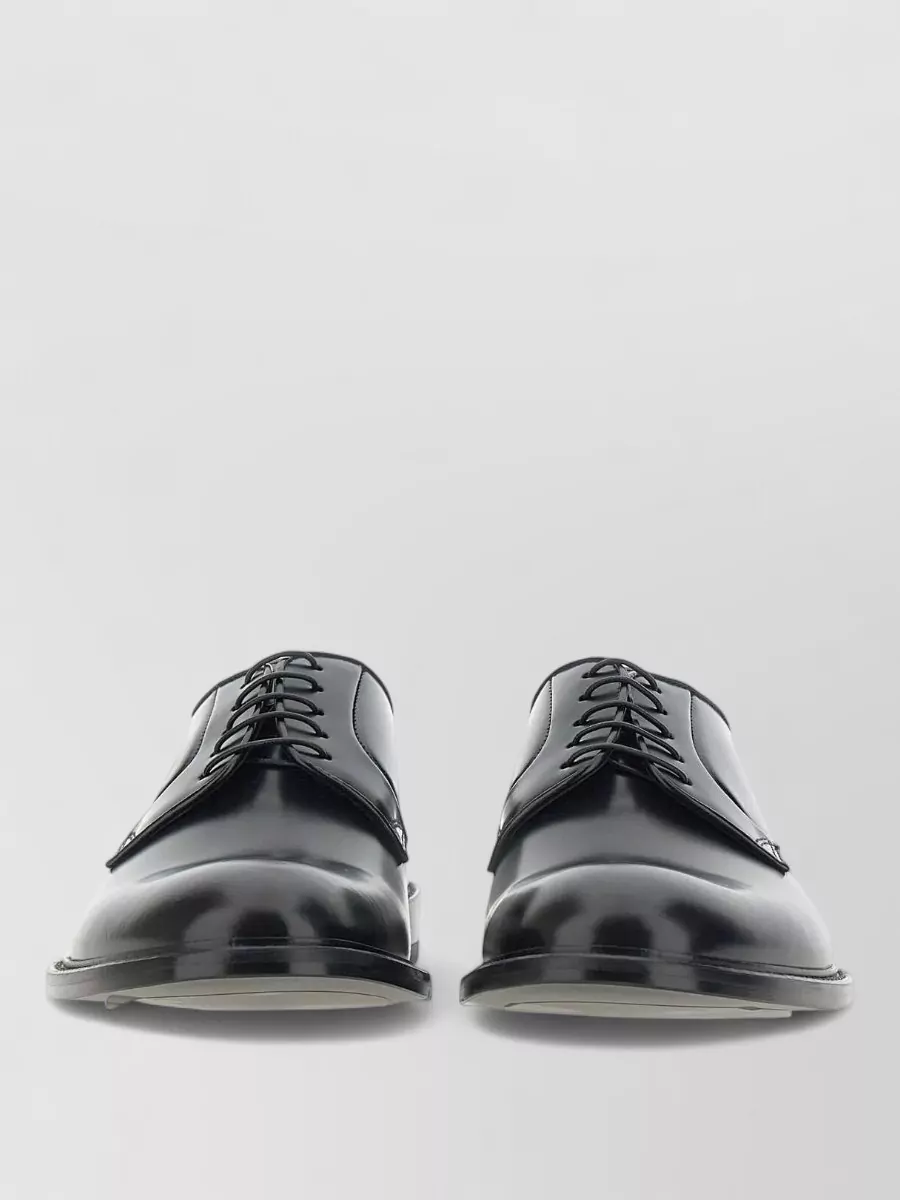 Doucal's Leather derby lace-up shoes