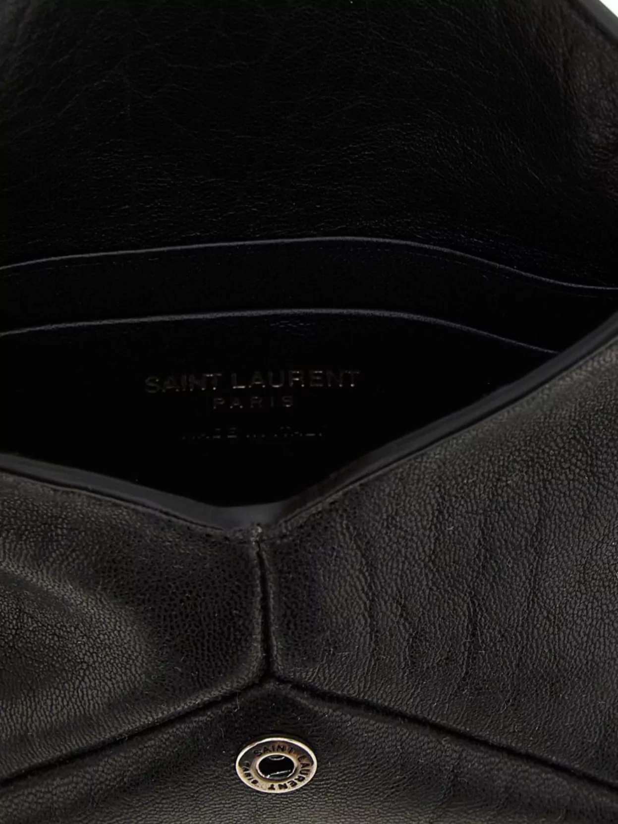 Saint Laurent Envelope-Shaped Card Holder Exudes Style