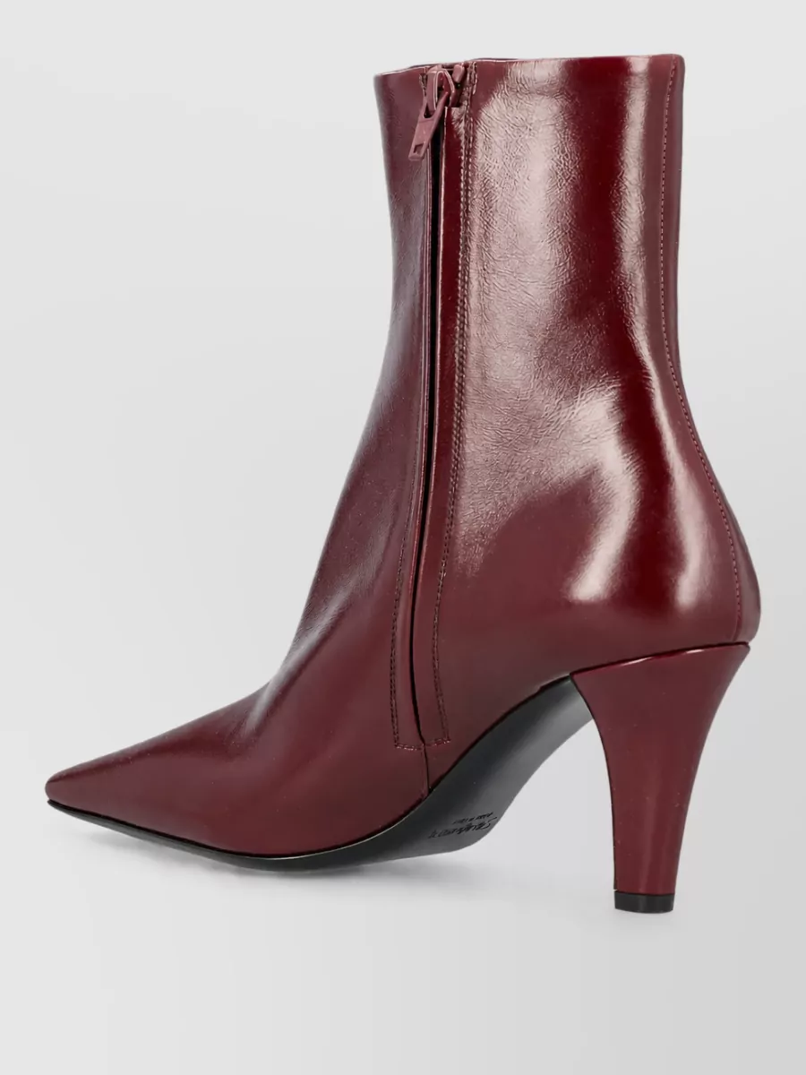 Saint Laurent Leather Ankle Boots