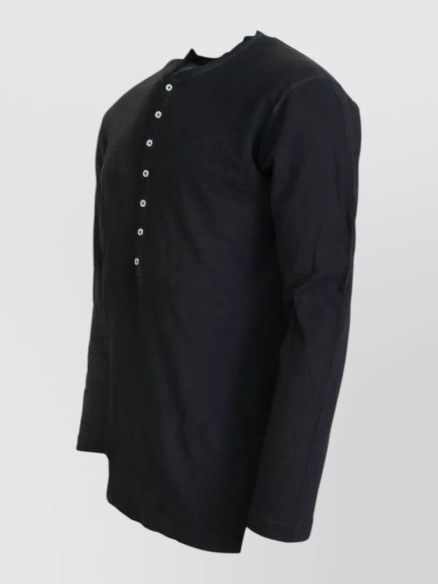 Dsquared2 Long-Sleeve Henley T-Shirt