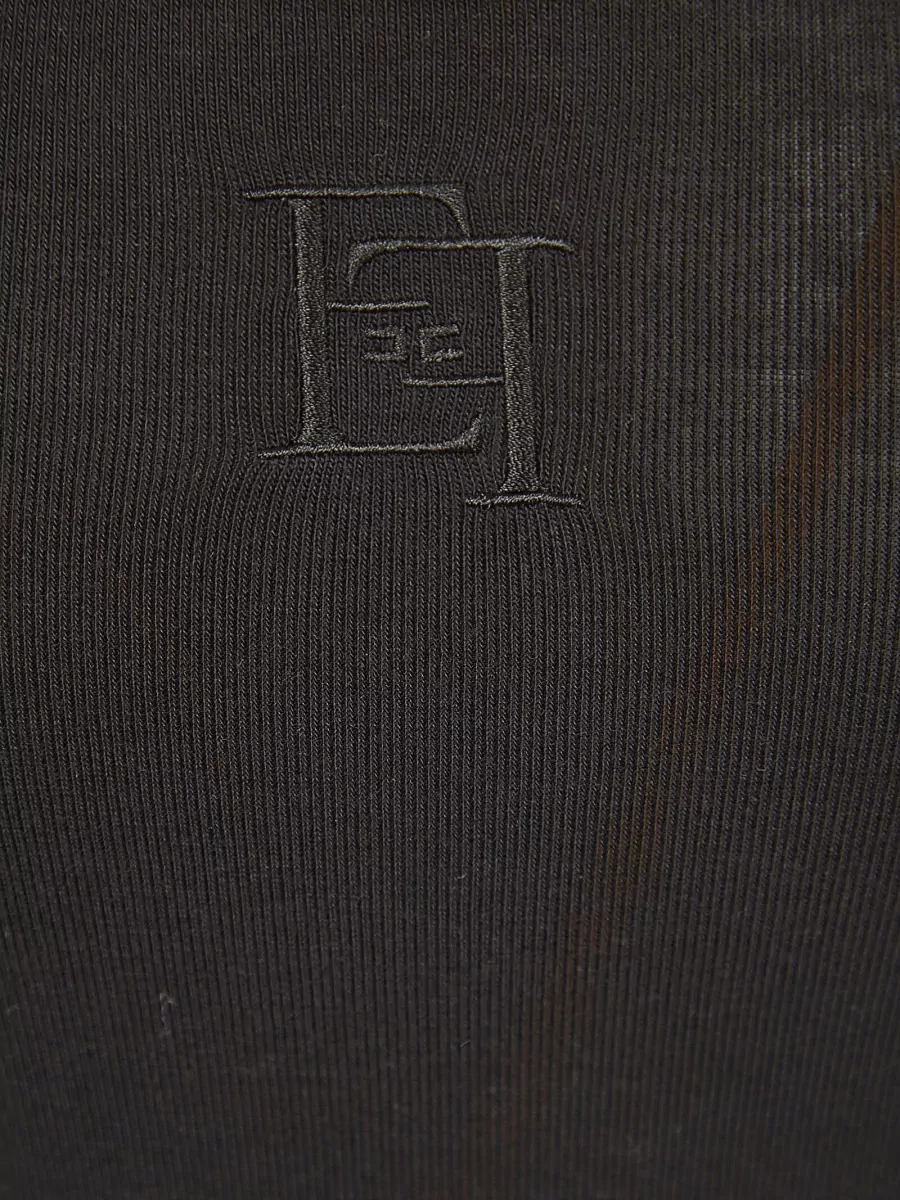 Elisabetta Franchi Slim-Fit Racerback Tank Top