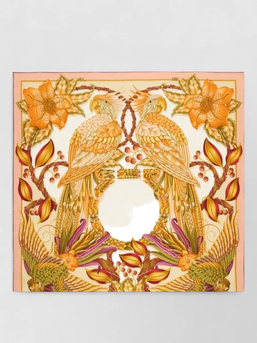 Ferragamo Silk Printed Scarf
