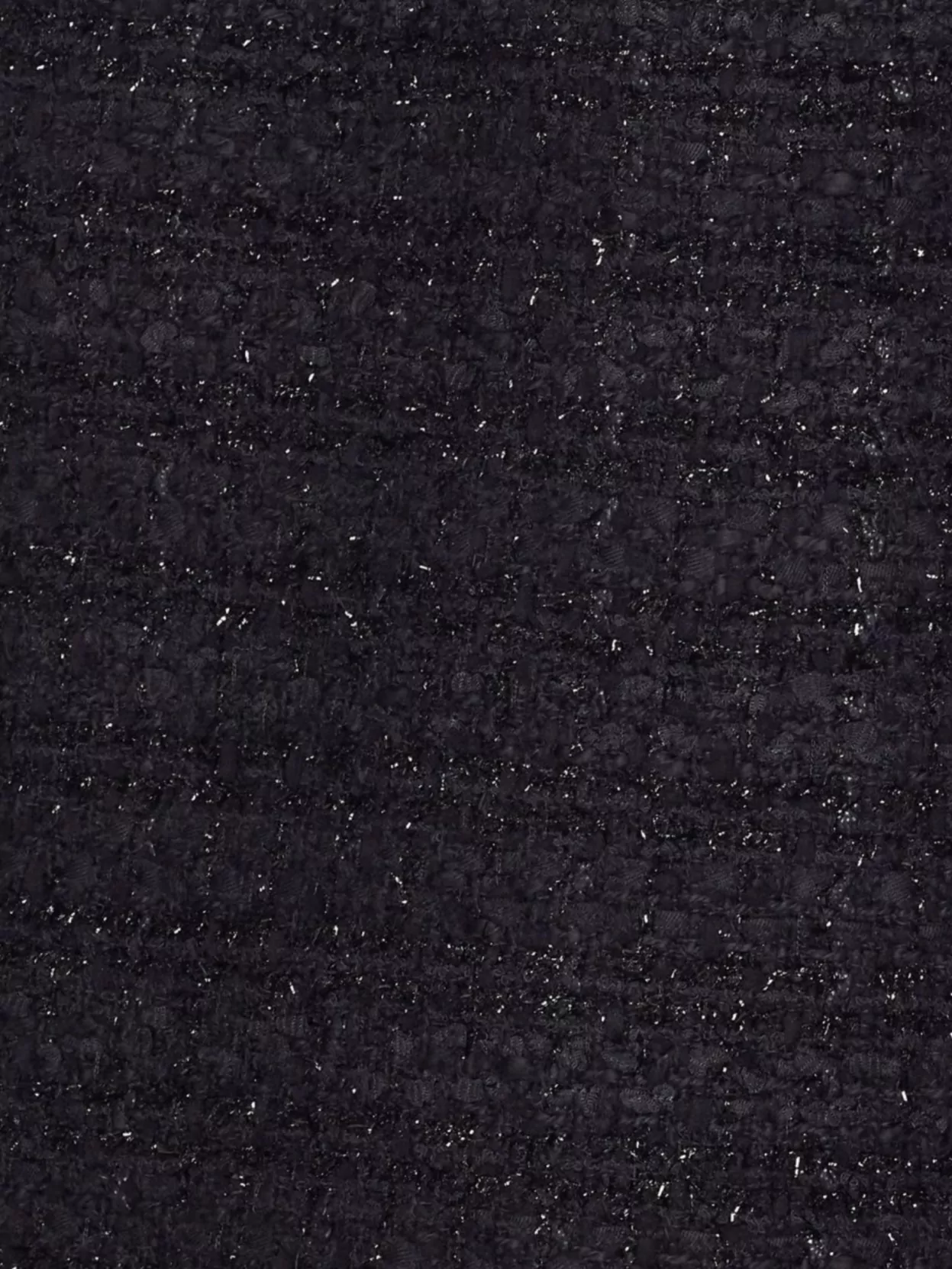 Tagliatore High Waist Mini Skirt In Textured Fabric In Black