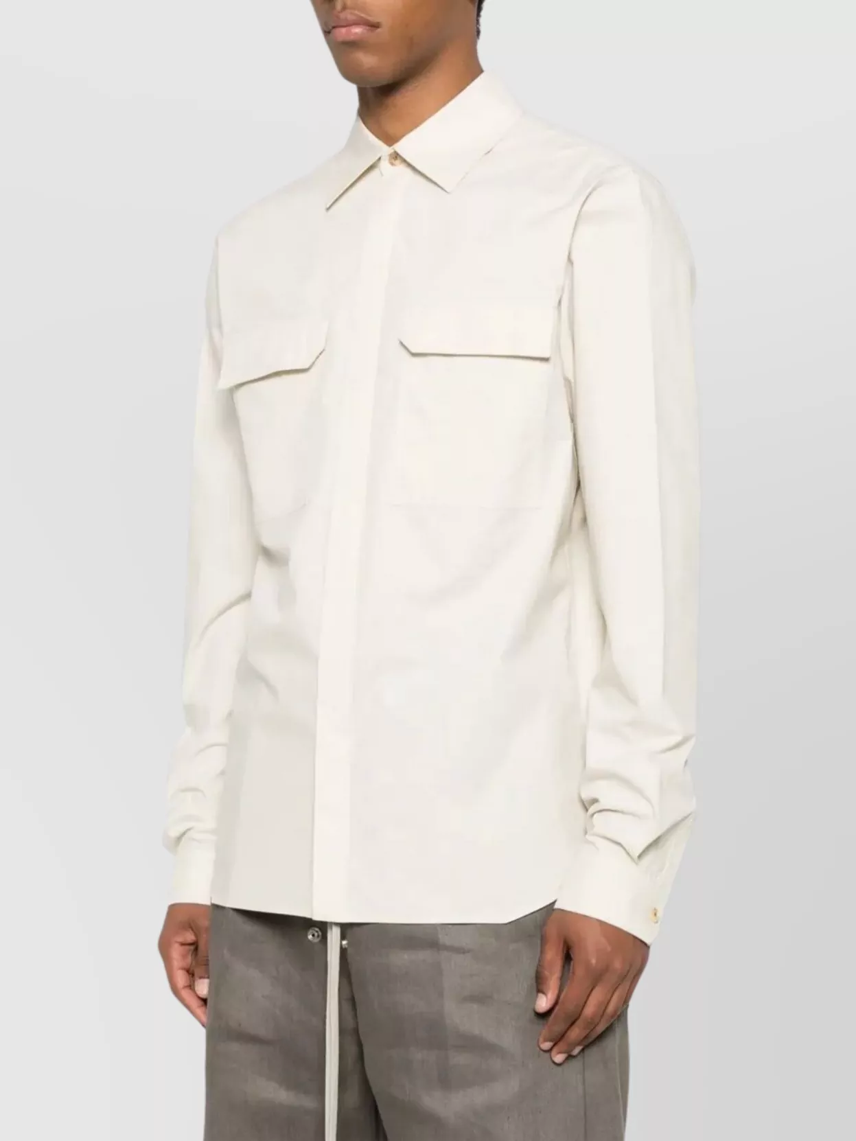 Rick Owens Utility Workshirt With Chest Pockets