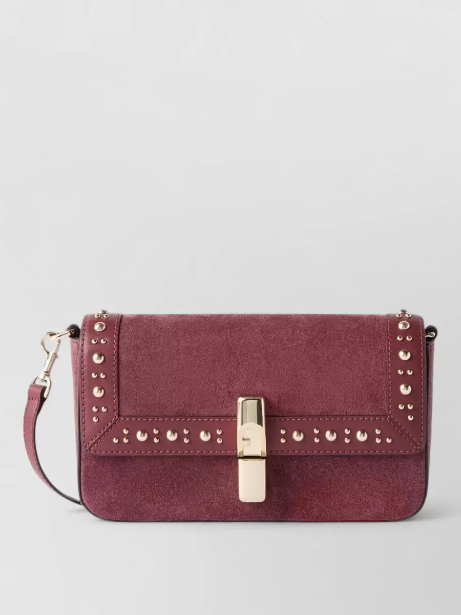 Furla 1927 leather clutch bag