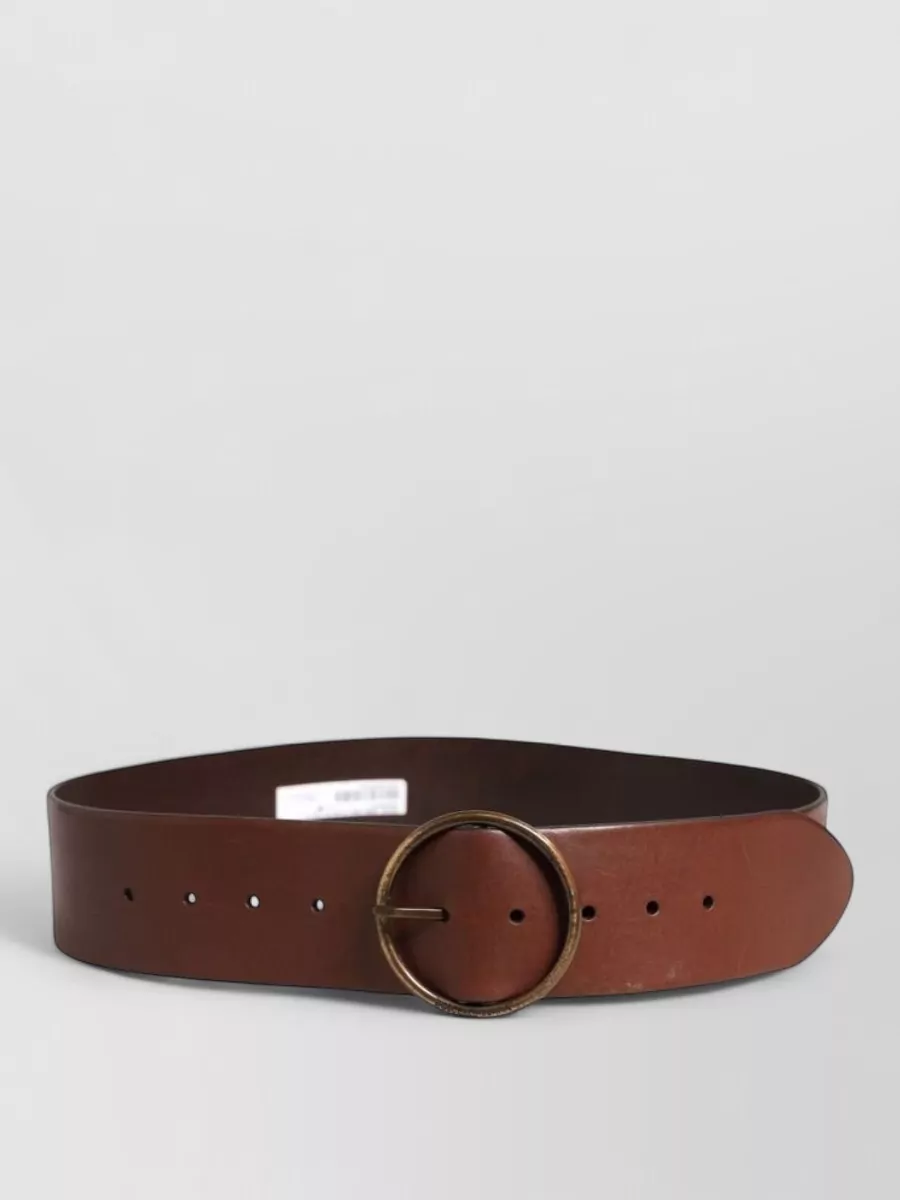 Dolce&Gabbana leather wide waist belt