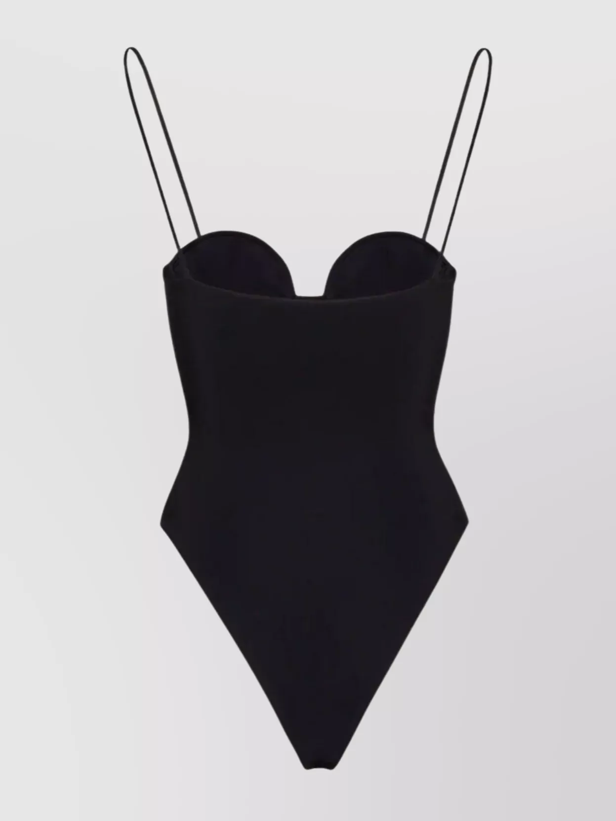 Shop Magda Butrym Strapless Underwire High-cut Swimsuit