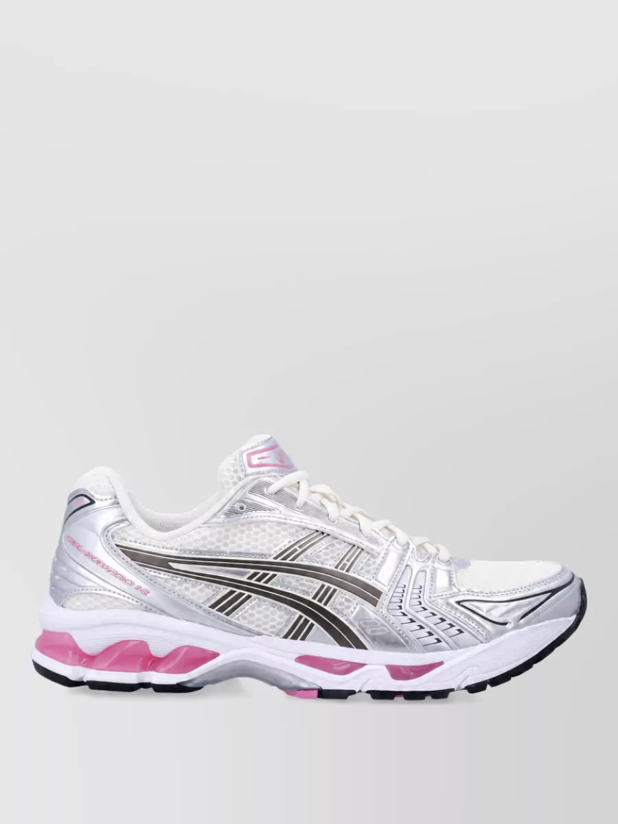 Asics Synthetic Leather Lace-Up Sneakers