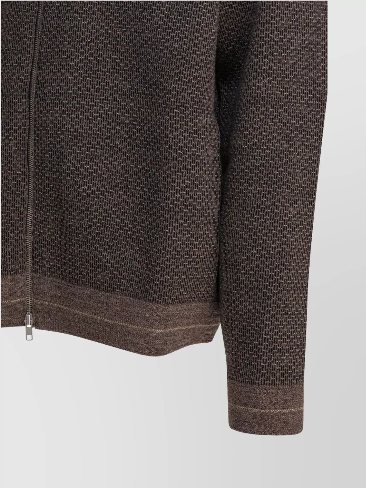Maison Margiela Ribbed High Collar Sweater
