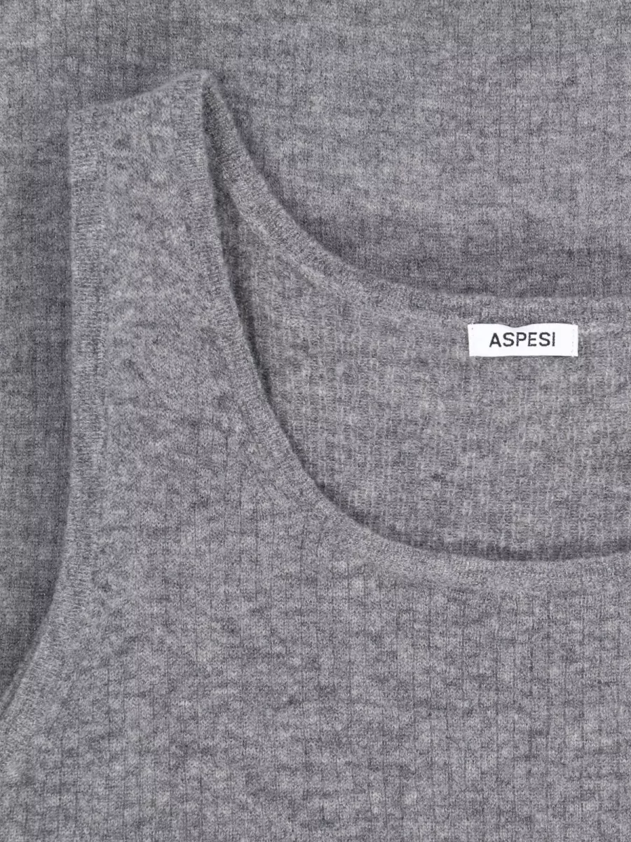 Aspesi Long-Sleeve Knitted Top
