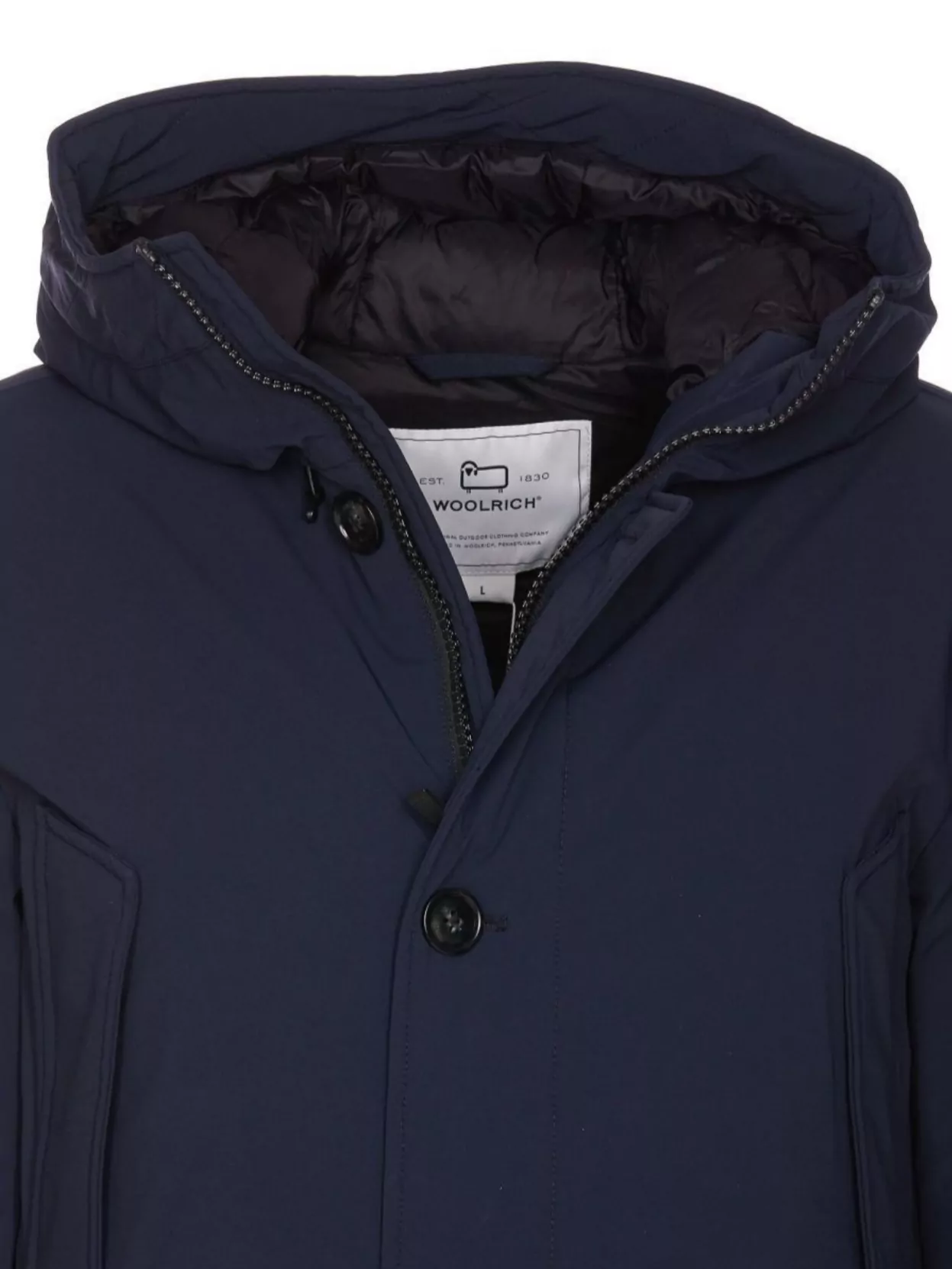 Woolrich Arctic Parka With Hood And Pockets