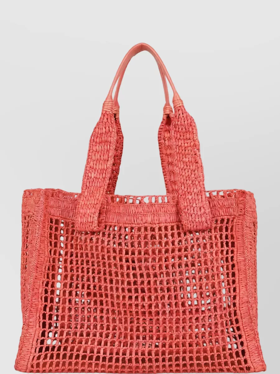 Chloé Na Raffia Beach Bag