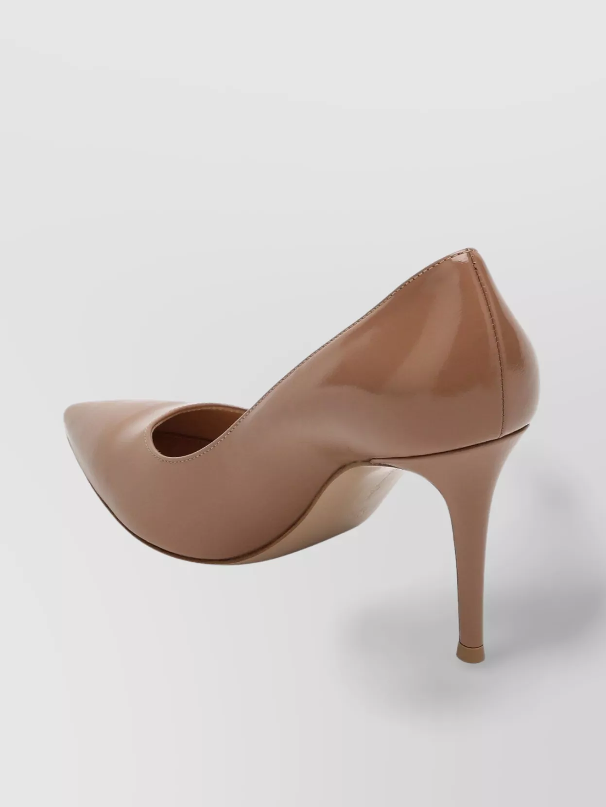 Gianvito Rossi 85 Leather Pumps Glossy Finish
