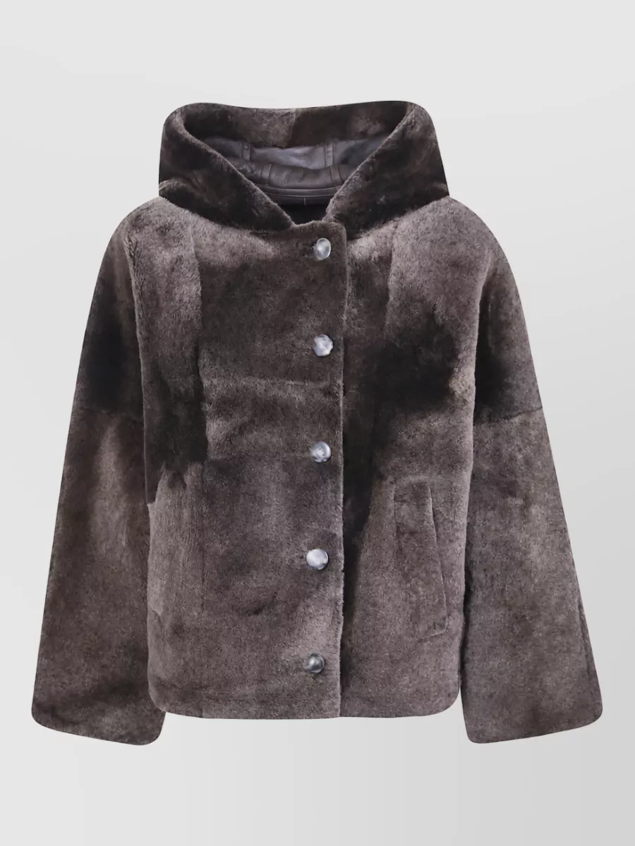 Yves Salomon Leather Jacket