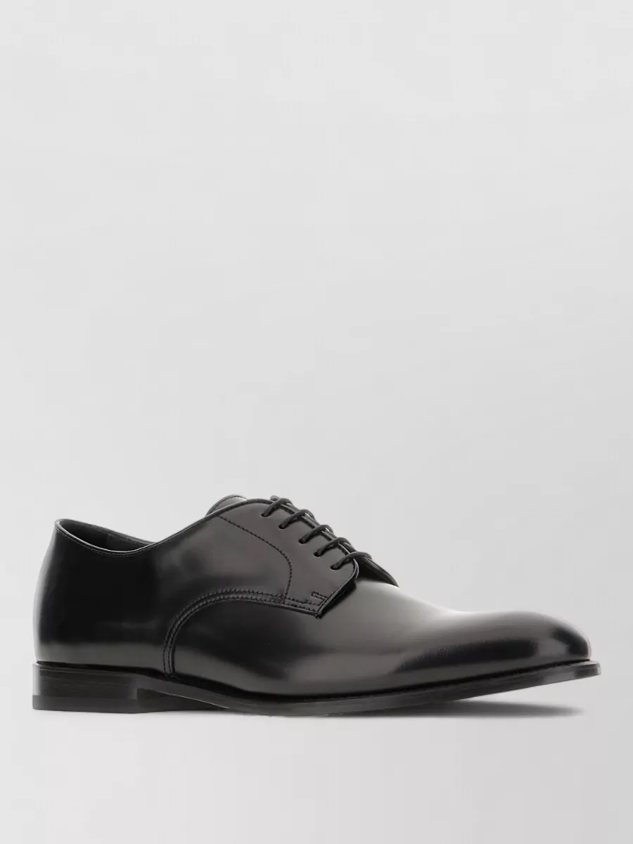 Doucal's Leather derby lace-up shoes