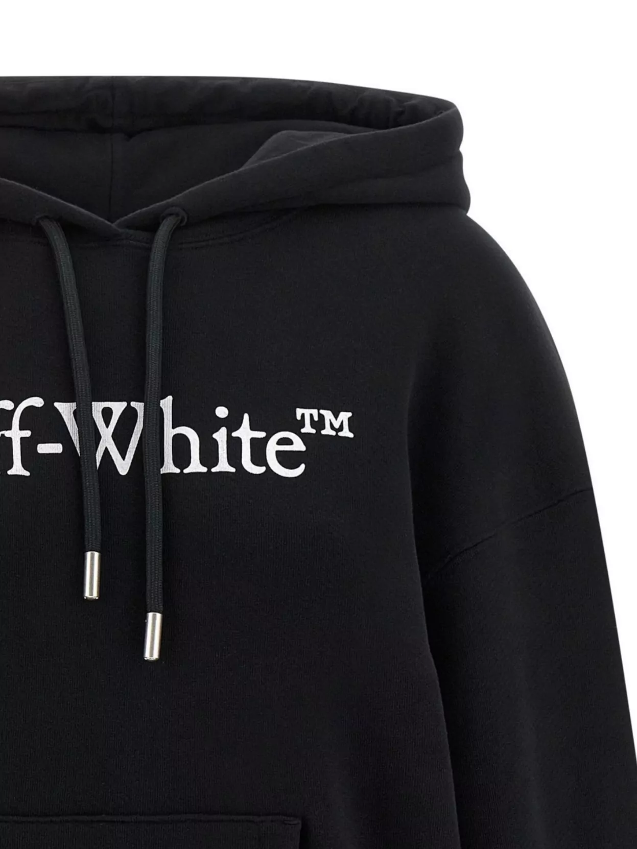 Off-White Large Logo Casual Hoodie