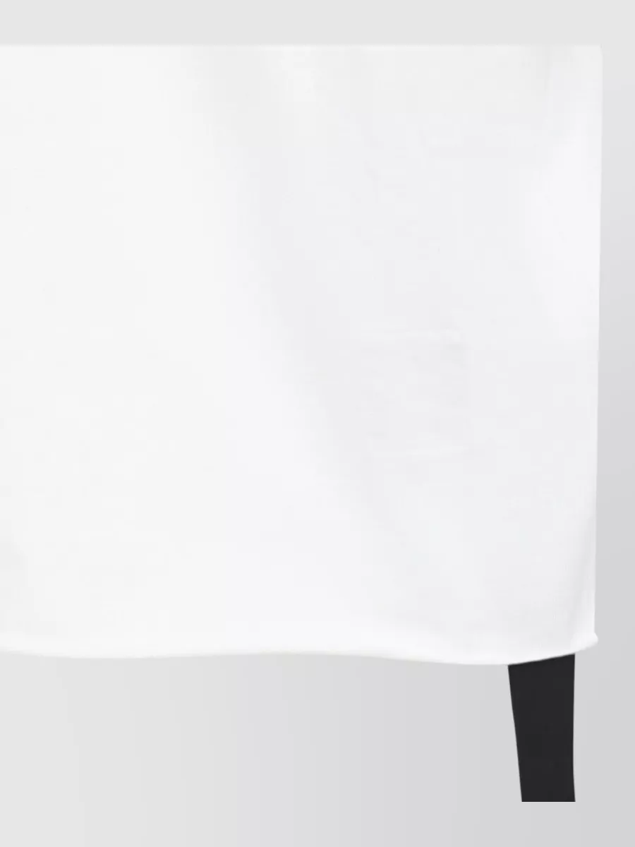 Rick Owens Drkshdw Cotton Hooded Sleeveless Tunic